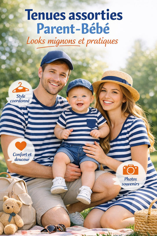 Tenues assorties parent-bébé