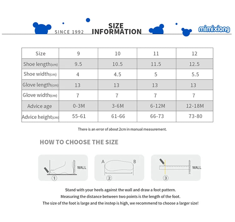 Ensemble bébé tricoté – Chaussons et moufles doux pour nouveau-né