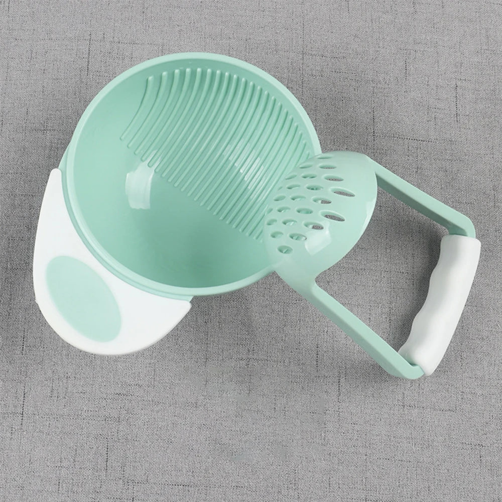 Bol broyeur manuel bébé – Purées maison faciles et rapides