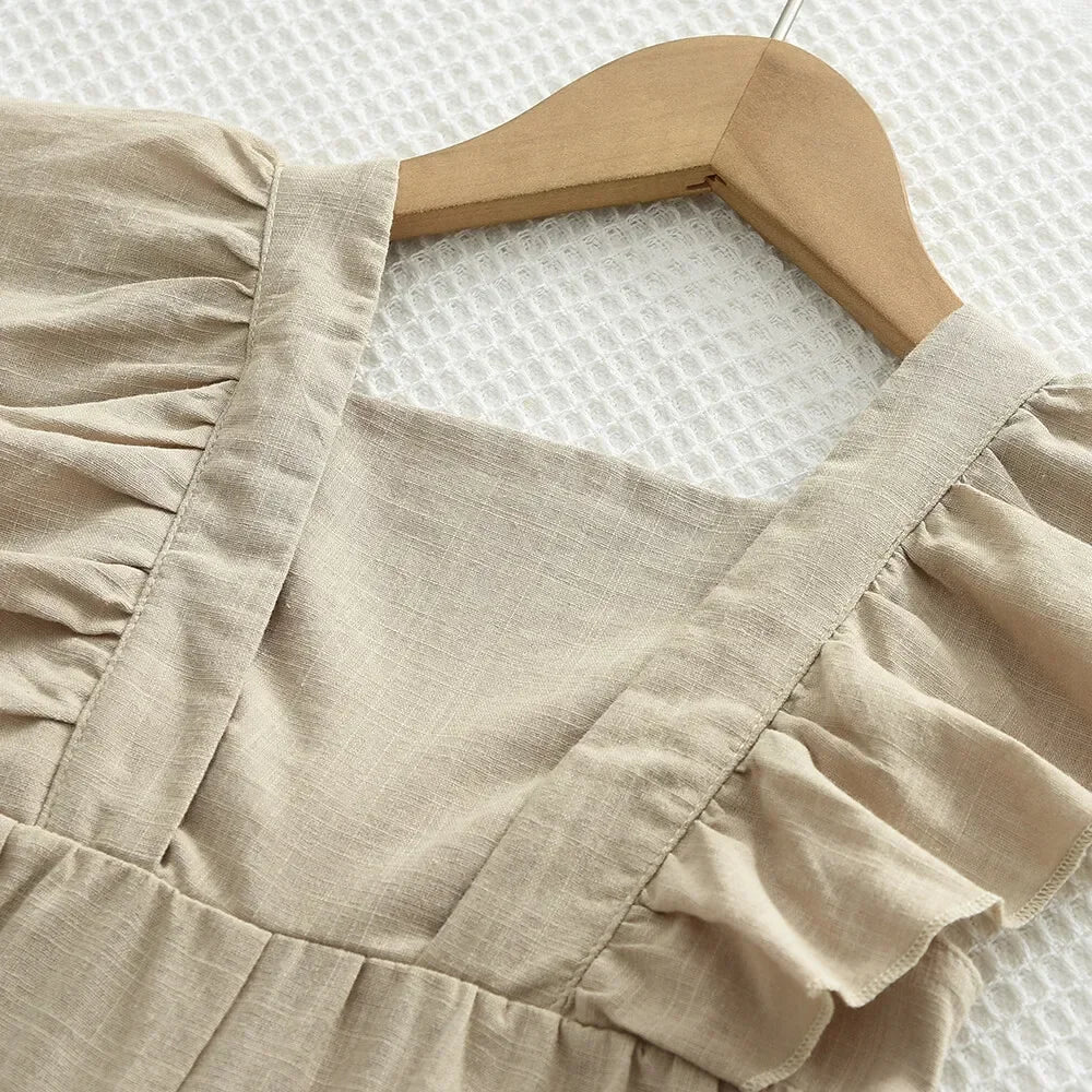 ☀️ Combinaison d’Été Fille 🌸 Fraîche & Mignonne