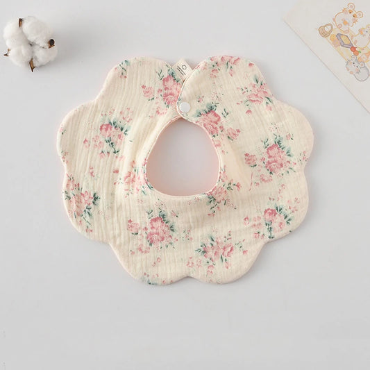 👶 Bavoir Bébé Double Face 🌿 100% Coton Doux & Pratique