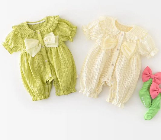 👧 Barboteuse Bébé Fille ✨ Douceur & Mignonnerie